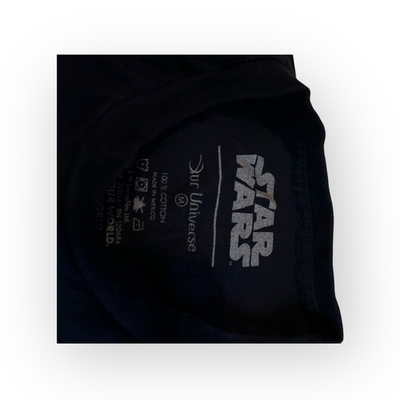 EUC Star Wars Long Sleeve T-Shirt Women’s Size M Black with Groku Graphic - Picture 3 of 6